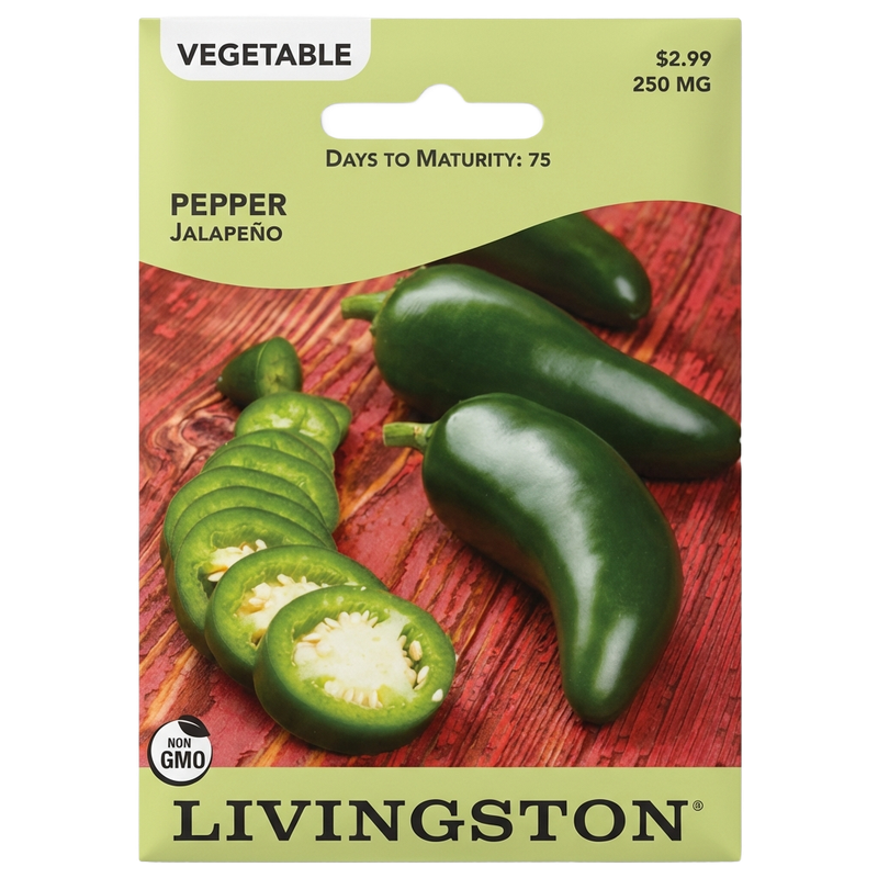 Pepper Jalapeño seeds in Galion for spicy, non-GMO garden harvests.