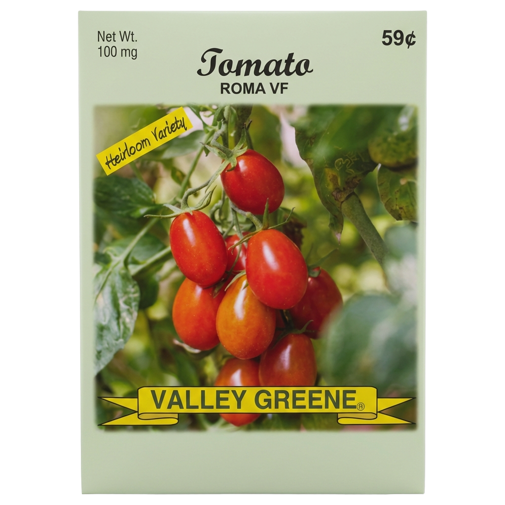 Tomato Roma VF heirloom seeds in Galion for high-yielding, non-GMO garden harvests.