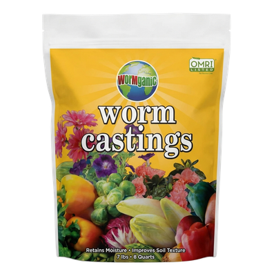 Wormganic organic worm castings 8qt bag for sale in New Washington, OH