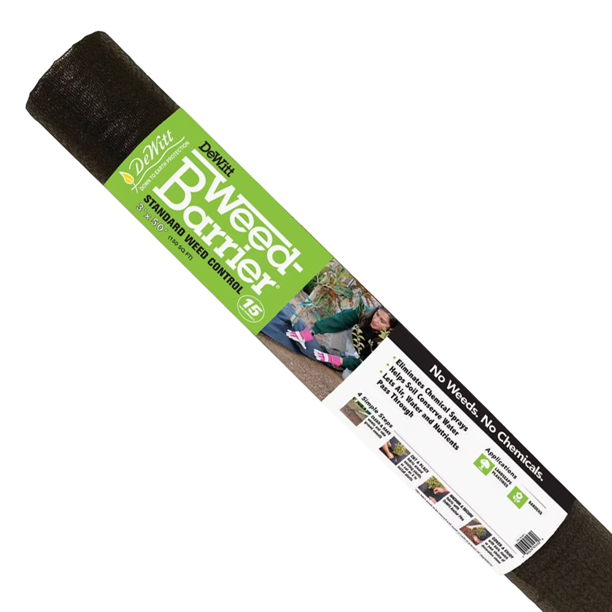 DeWitt Standard 15-Year weed control fabric 3' x 50' for sale in Galion, OH