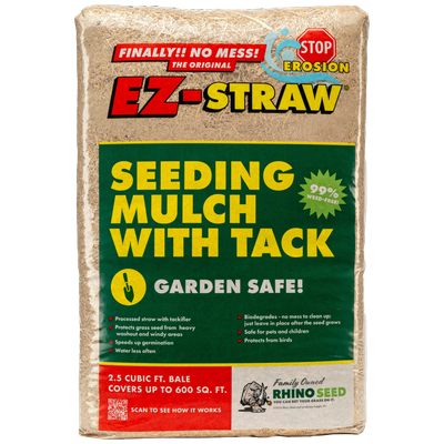 Straw Seeding Mulch with Tack 2.5 Cubic Foot | Liberty Farm, Home &amp; Garden, Galion OH