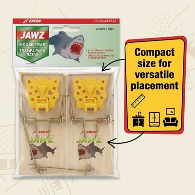 Wooden Mouse Snap Trap 4-Pack | Liberty Farm, Home & Garden