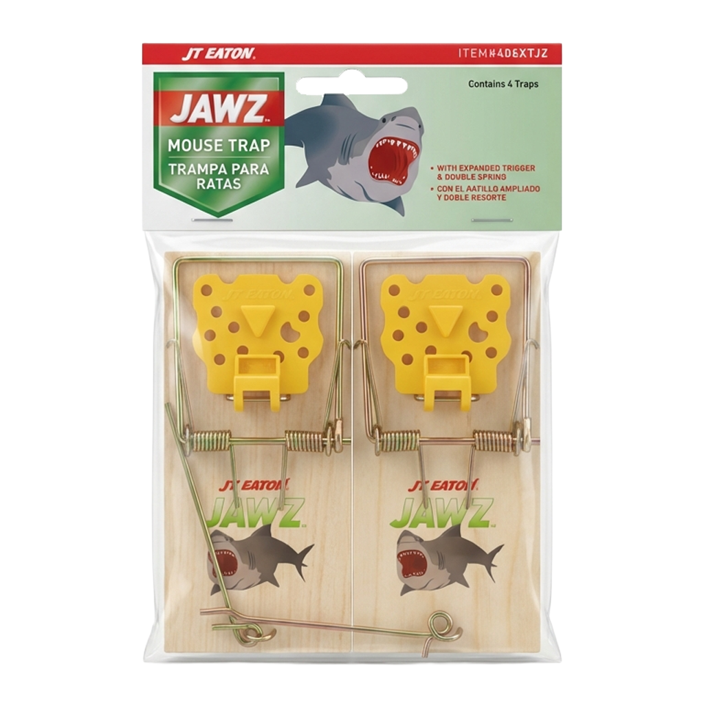 JT Eaton JAWZ wooden mouse traps 4-pack for sale in New Washington, OH