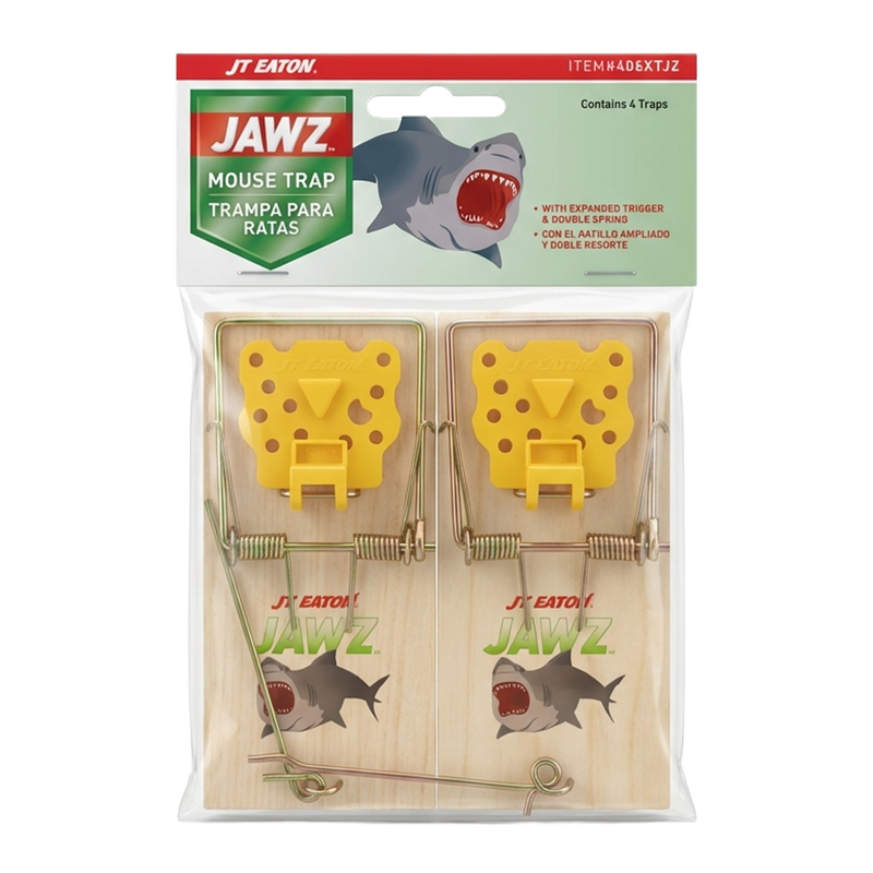 JT Eaton JAWZ wooden mouse traps 4-pack for sale in New Washington, OH