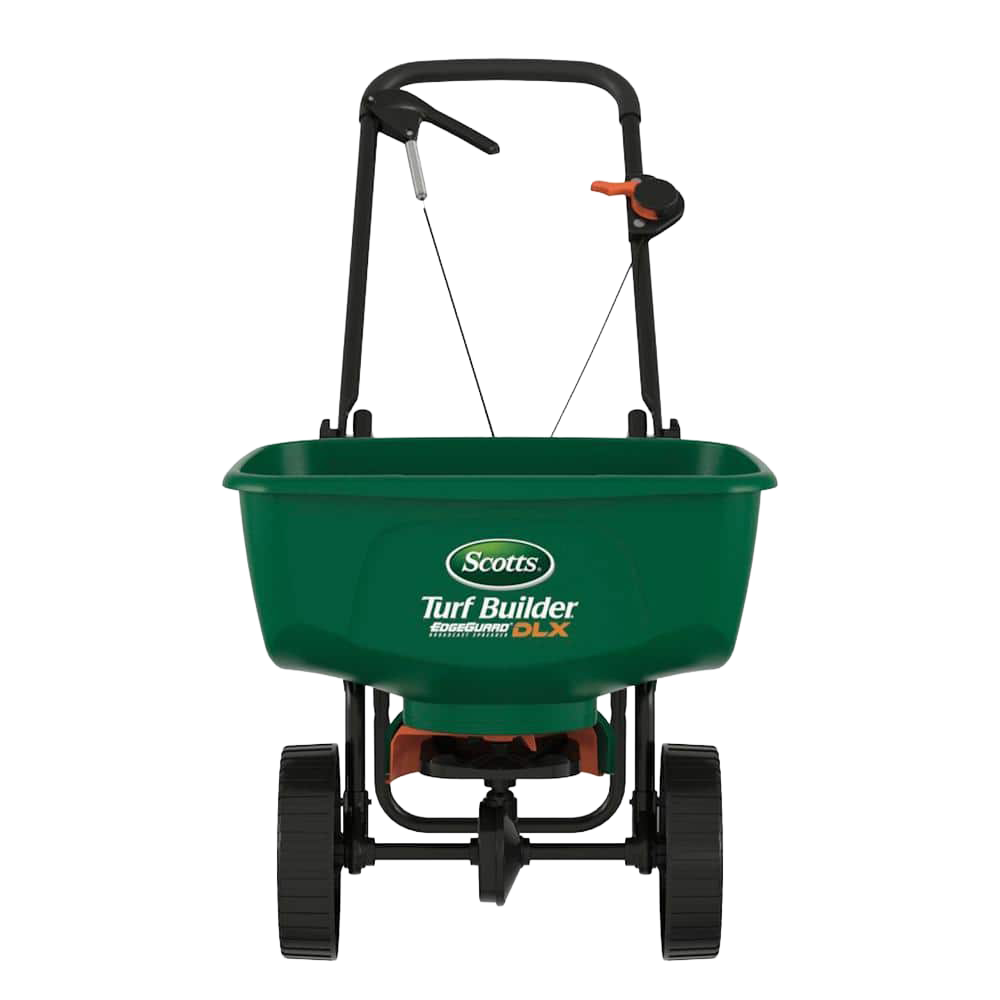 Scotts Turf Builder EdgeGuard DLX Spreader available in Galion, OH