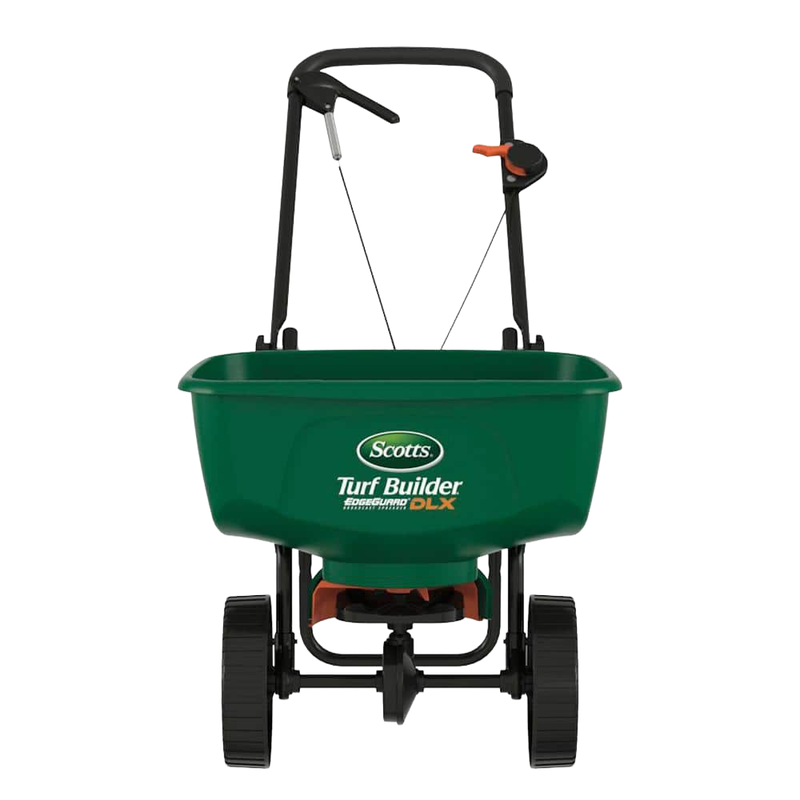 Scotts Turf Builder EdgeGuard DLX Spreader available in Galion, OH