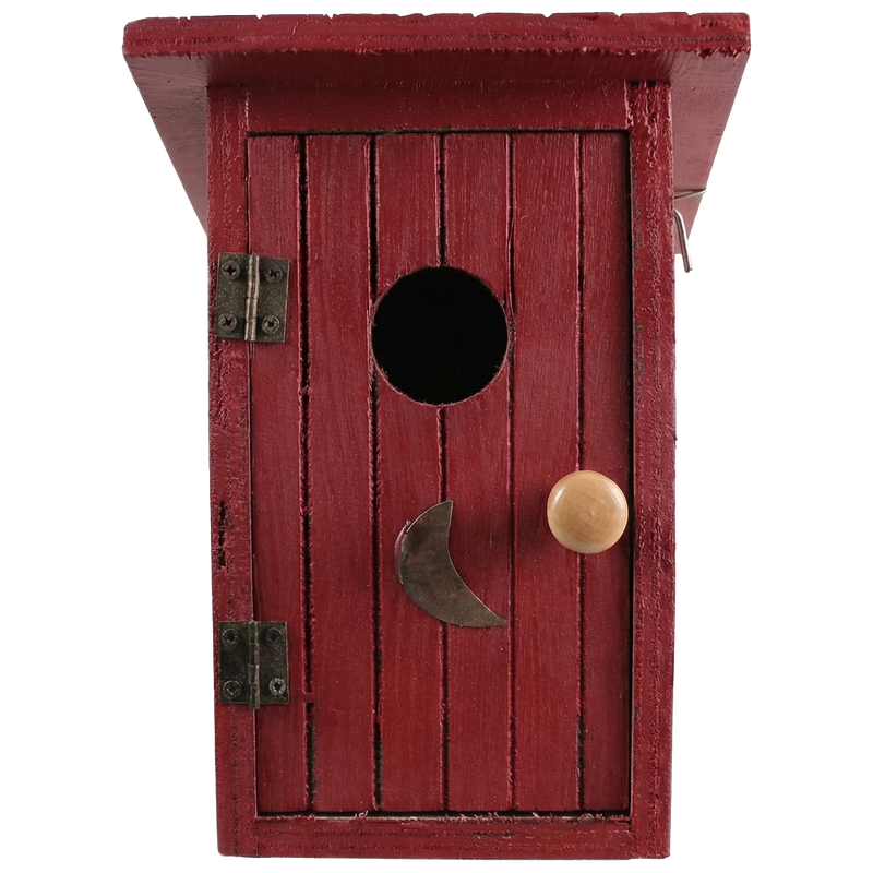 Red Birdie Loo Bird House available for pickup in Galion, OH.