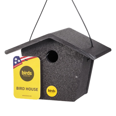 Bird's Choice black recycled plastic wren house available in Galion, OH.