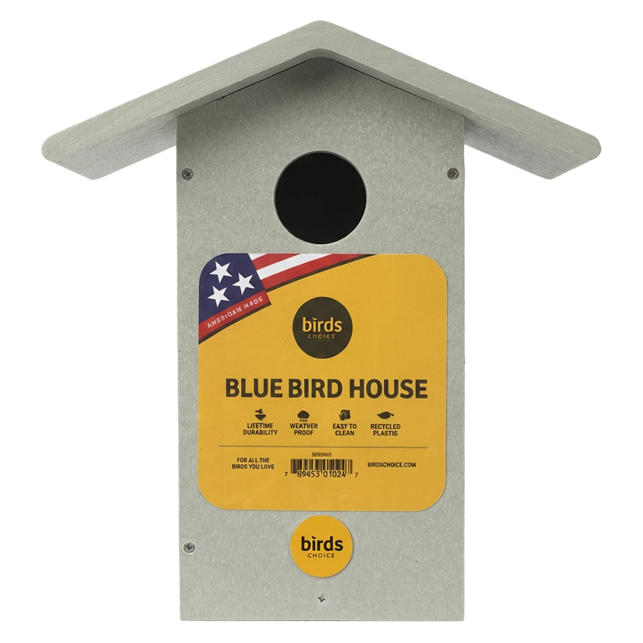 Bird's Choice sage recycled plastic bluebird house available in Galion, OH.
