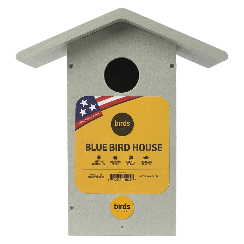 Bird's Choice sage recycled plastic bluebird house available in Galion, OH.