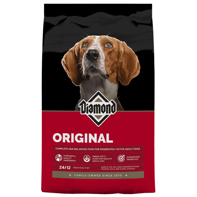 Diamond Original dry dog food 50 lb bag by Diamond Pet Foods available at Liberty Farm Home and Garden in Galion Ohio