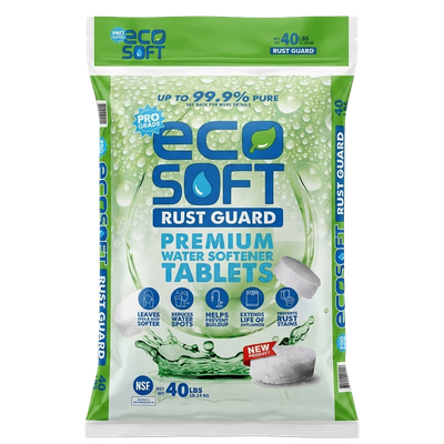 EcoSoft Rust Guard Water Softener Tablets 40 lb | Liberty Farm, Home &amp; Garden | Galion, Ohio