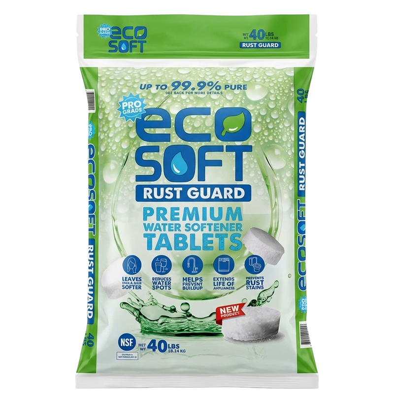 EcoSoft Rust Guard Water Softener Tablets 40 lb | Liberty Farm, Home &amp; Garden | Galion, Ohio