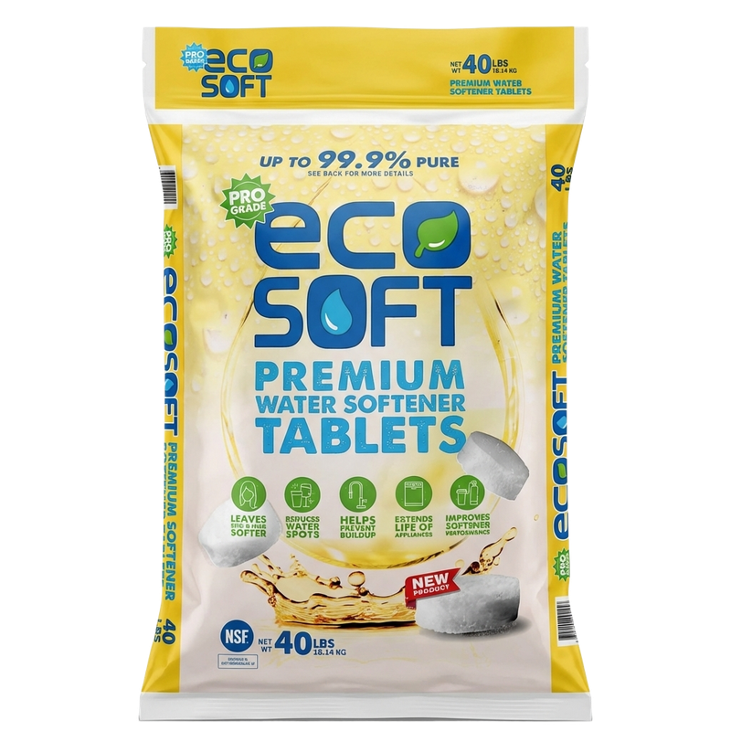 EcoSoft Water Softener Tablets 40 lb | Liberty Farm, Home &amp; Garden | Galion, Ohio