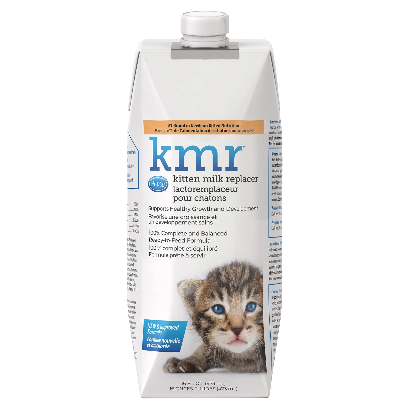 KMR Milk Replacer Liquid for Kittens (16 oz)