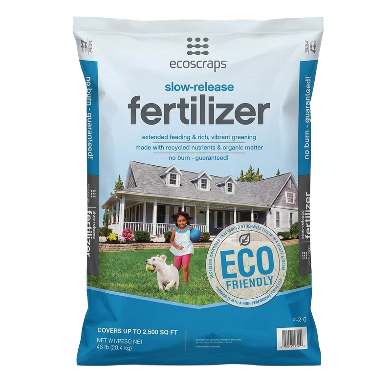 EcoScraps 45 lb slow-release all-purpose plant fertilizer bag | Liberty Farm, Home &amp; Garden Galion Ohio