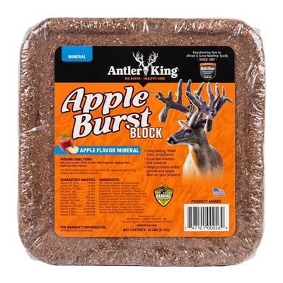 Apple burst deer attractant mineral block 20 lb | Liberty Farm, Home &amp; Garden Galion Ohio