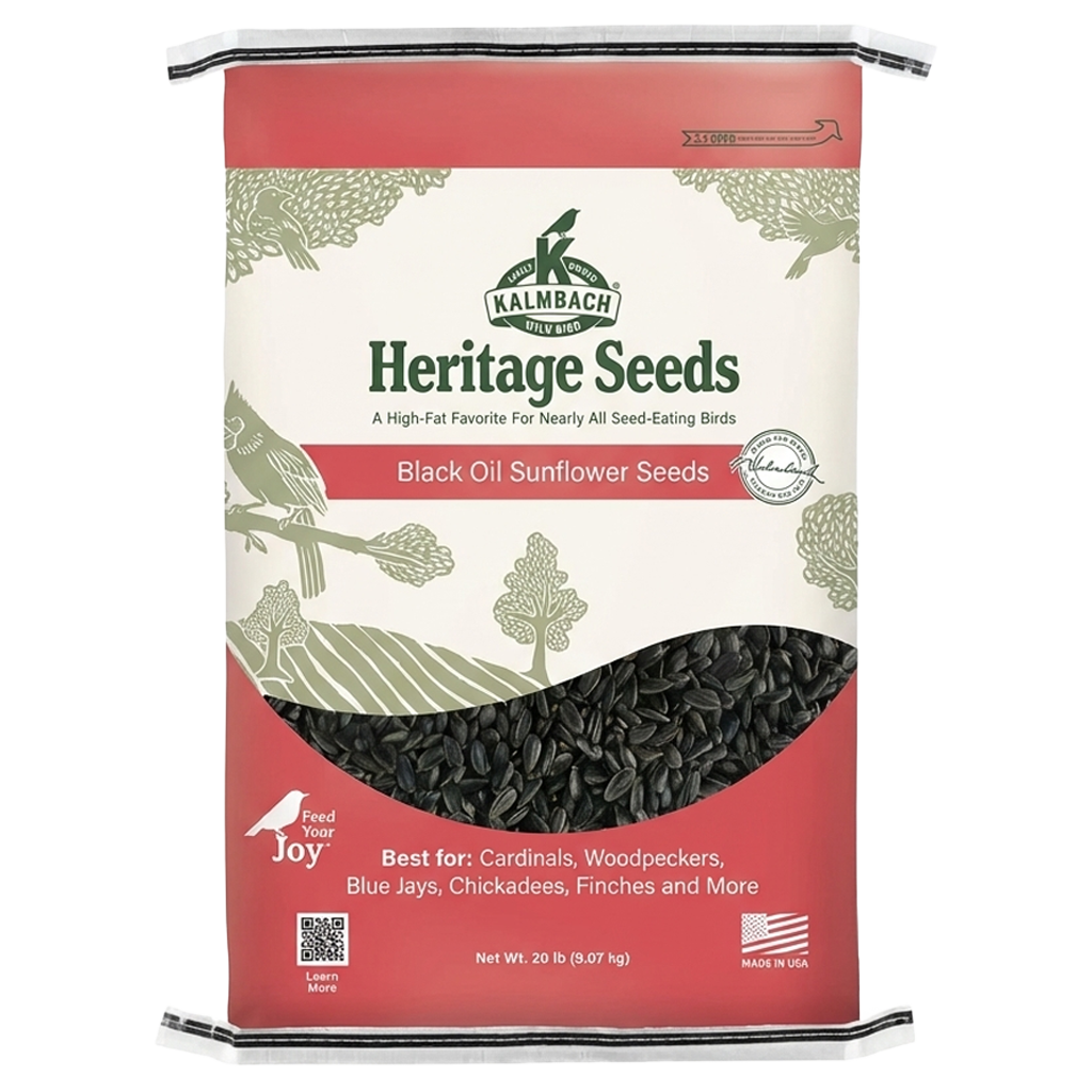 Heritage Seeds Black Oil Sunflower Seeds (20 lb)