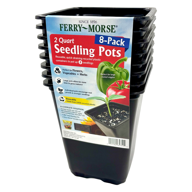 Ferry-Morse Seedling Pots 2 qt 8-Pack — Liberty Farm, Home &amp; Garden, Galion, Ohio