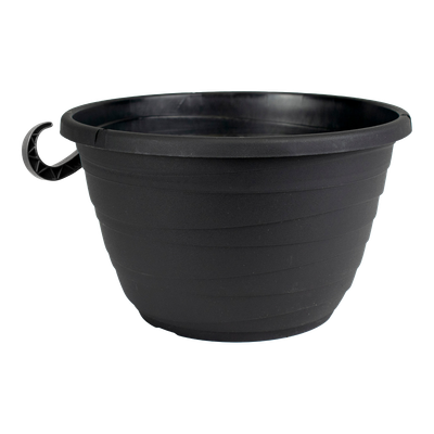 Wrapt Hanging Basket (13 in) Black