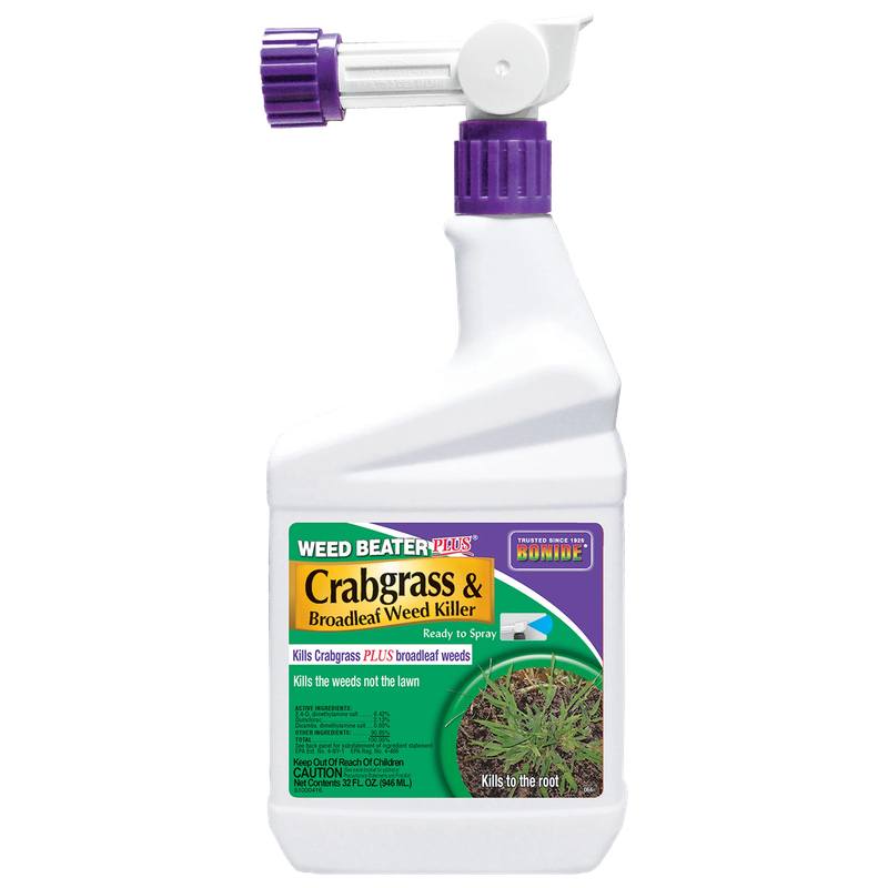Bonide Weed Beater Plus Crabgrass &amp; Broadleaf Weed Killer RTS (1 qt) - Liberty Farm, Home &amp; Garden