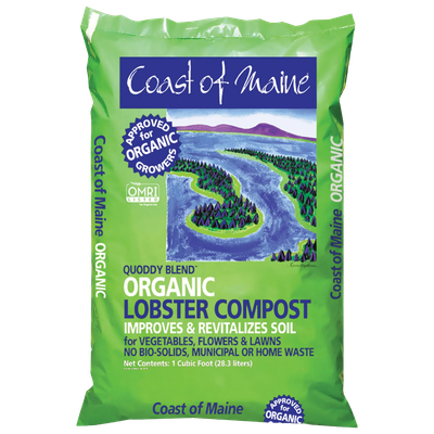 Coast of Maine Quoddy Blend Organic Lobster Compost (1 CF)