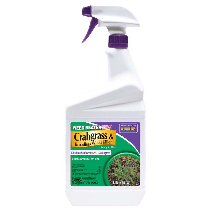Bonide Weed Beater Plus Crabgrass &amp; Broadleaf Weed Killer RTU (1 qt) - Liberty Farm, Home &amp; Garden