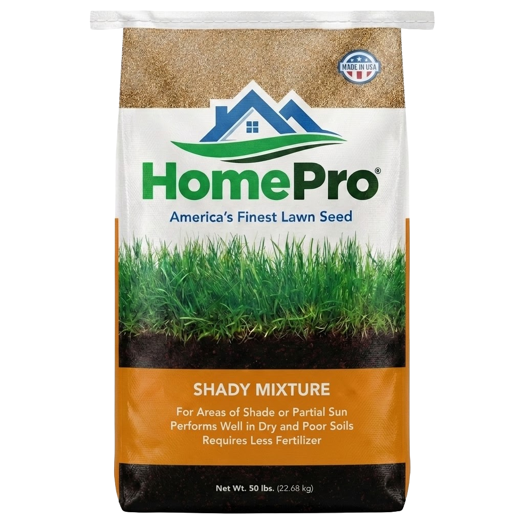 Home Pro Shady Lawn Mix 50 lb | Liberty Farm, Home &amp; Garden, Galion, Ohio