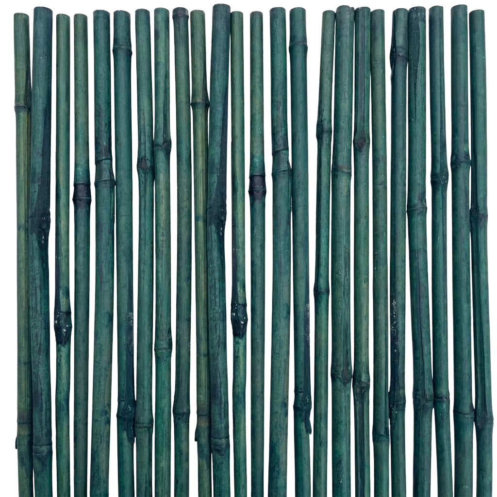 D &amp; D Garden Green Bamboo Garden Stakes 4 ft 25-Pack