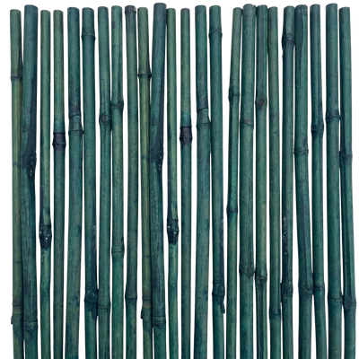 D &amp; D Garden Green Bamboo Garden Stakes 4 ft 25-Pack