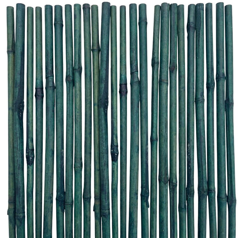 D &amp; D Garden Green Bamboo Garden Stakes 4 ft 25-Pack