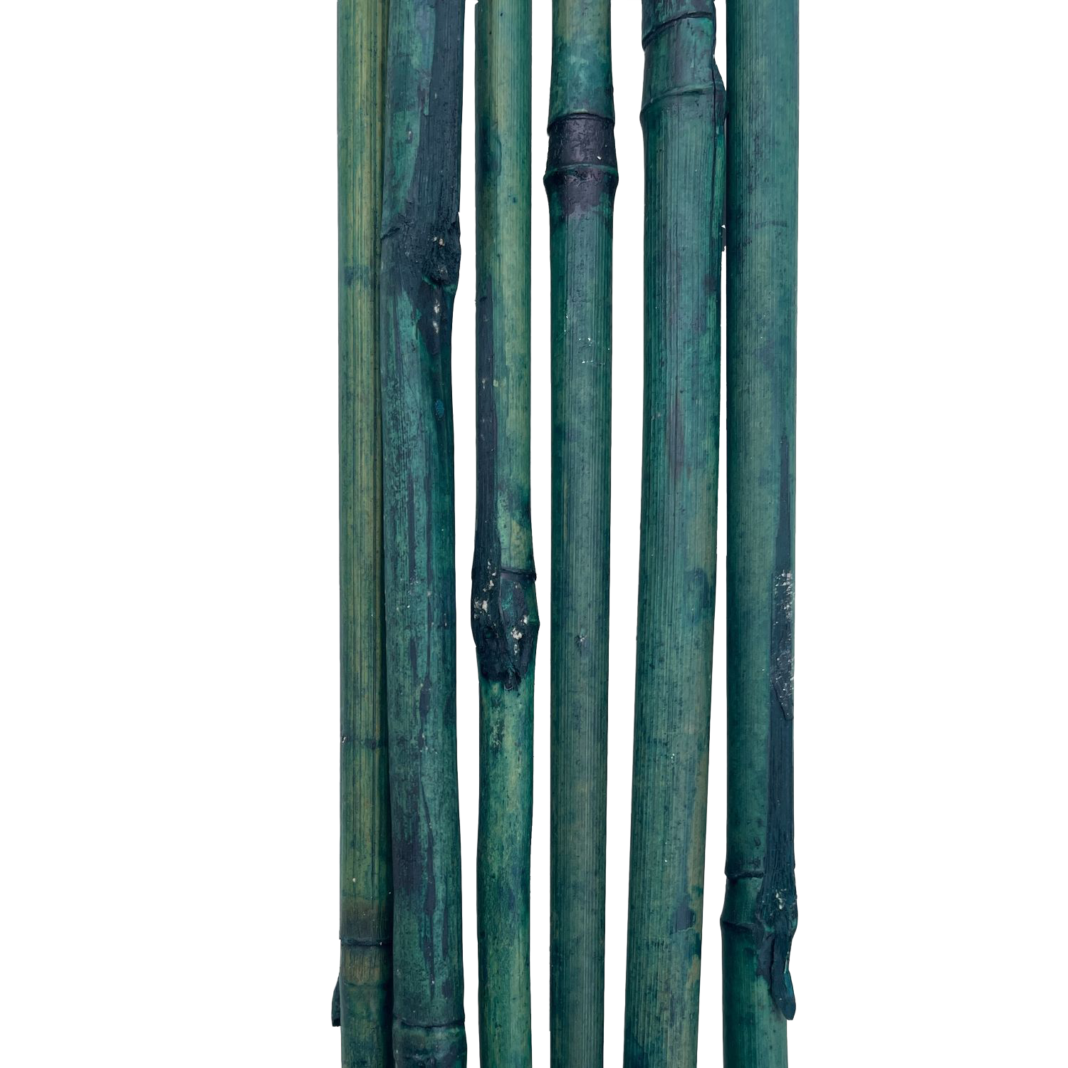 D&amp;D Garden 5 ft Green Bamboo Stakes 6-Pack for tomatoes and garden plant support