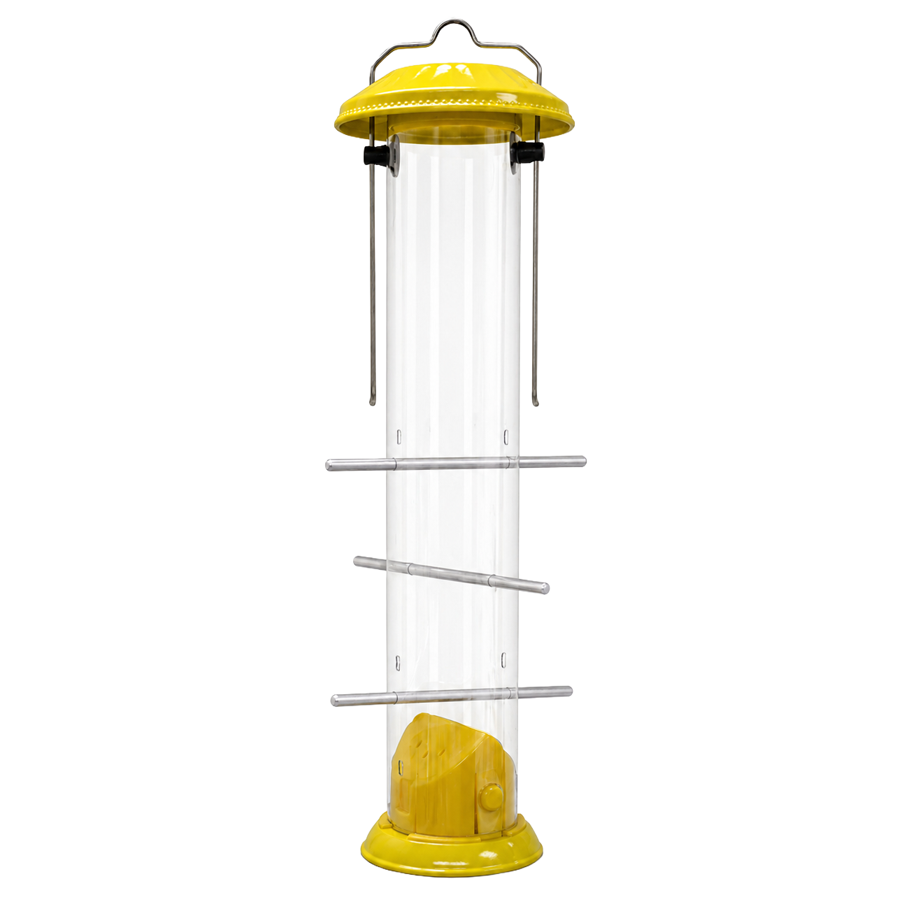 Nature's Way Bottoms Up Metal Thistle Feeder 1.6 qt — upside-down nyjer feeder for goldfinches | Liberty Farm, Home &amp; Garden