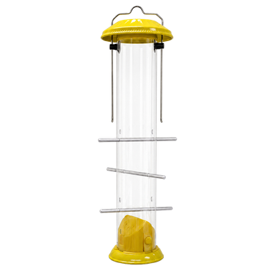 Nature's Way Bottoms Up Metal Thistle Feeder 1.6 qt — upside-down nyjer feeder for goldfinches | Liberty Farm, Home &amp; Garden