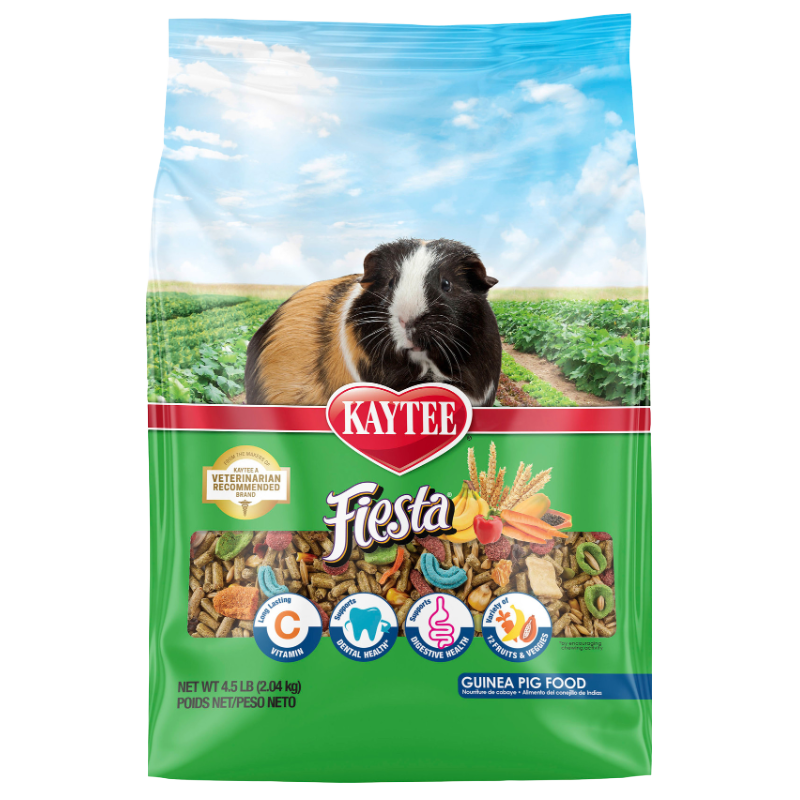 Kaytee Fiesta Guinea Pig Food 4.5 lb bag | Liberty Farm, Home &amp; Garden, Galion OH