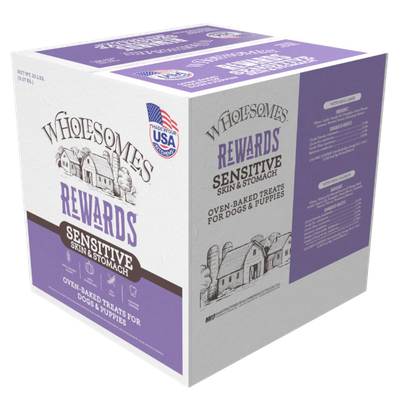 Wholesomes Rewards Sensitive Skin Stomach Lamb Biscuits 20 lb | Liberty Farm, Home &amp; Garden, Galion OH