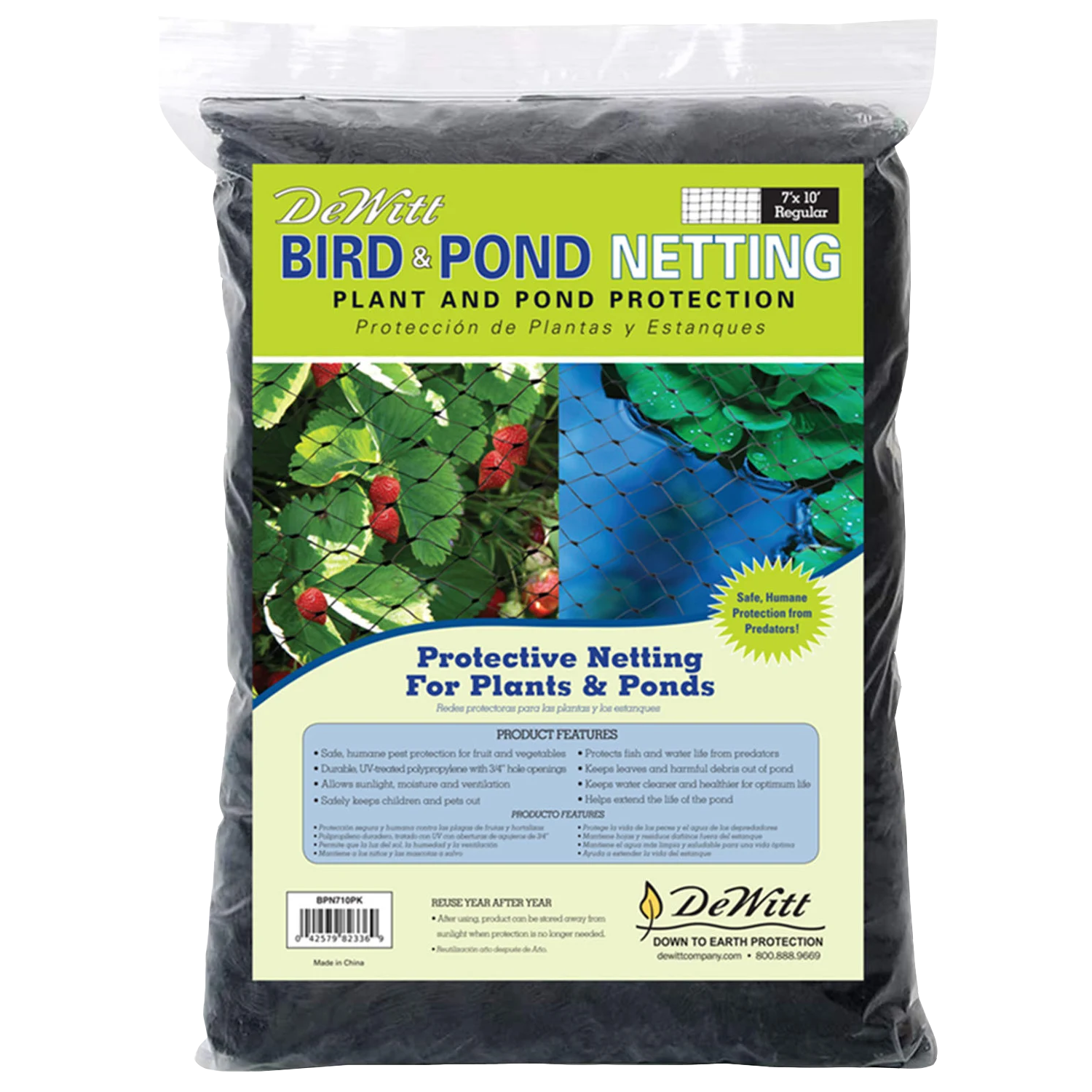 Dewitt Bird and Pond Netting 7x10 ft | Liberty Farm, Home &amp; Garden, Galion Ohio