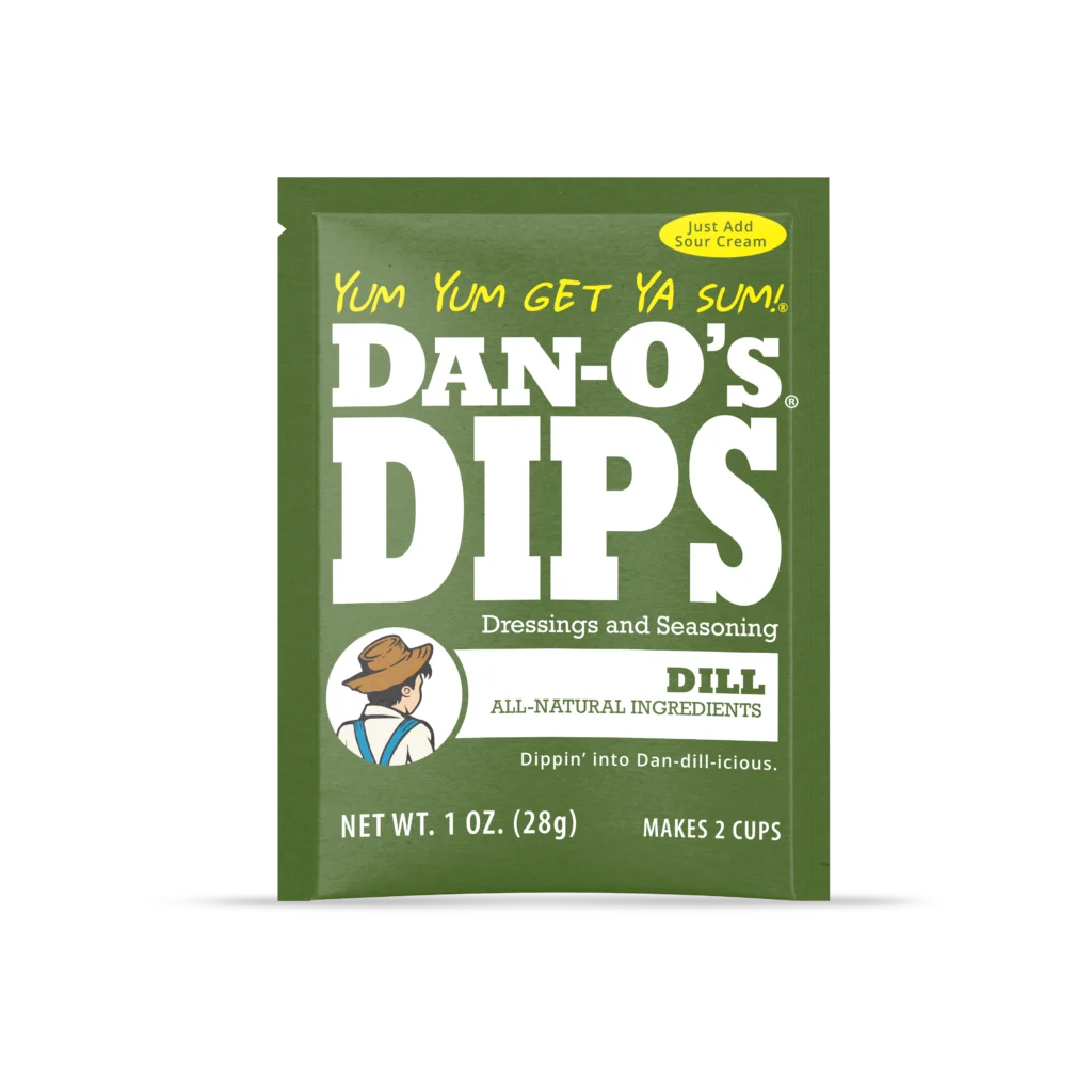 Dan-O's Dill Dip Mix Packet 1 oz - available at Liberty Farm Home &amp; Garden in Galion Ohio