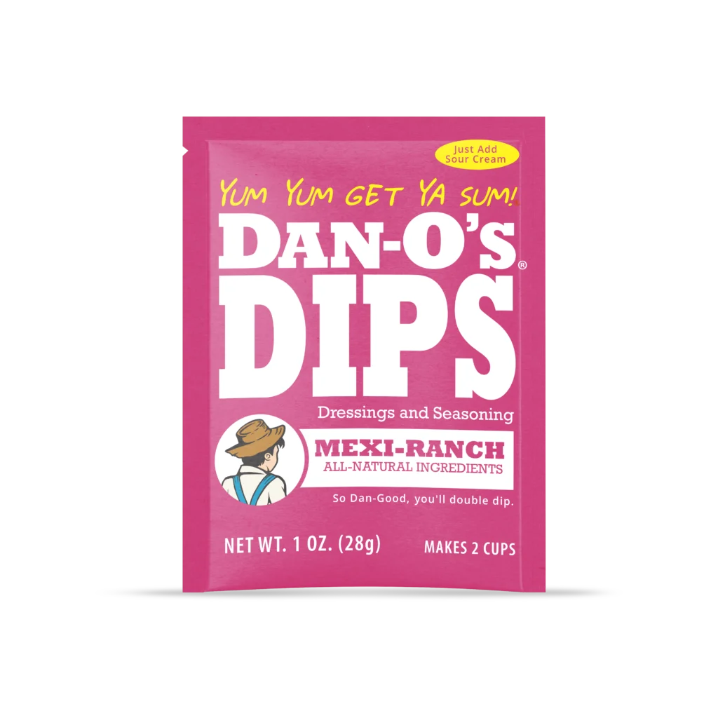 Dan-O's Mexi-Ranch Dip Mix Packet 1 oz - front of packet