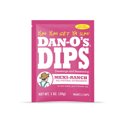 Dan-O's Mexi-Ranch Dip Mix Packet 1 oz - front of packet