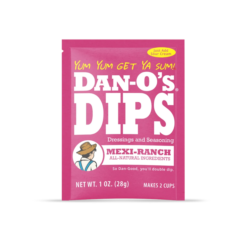 Dan-O's Mexi-Ranch Dip Mix Packet 1 oz - front of packet