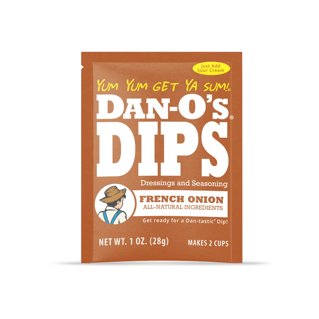 Dan-O's French Onion Dip Mix Packet 1 oz front view