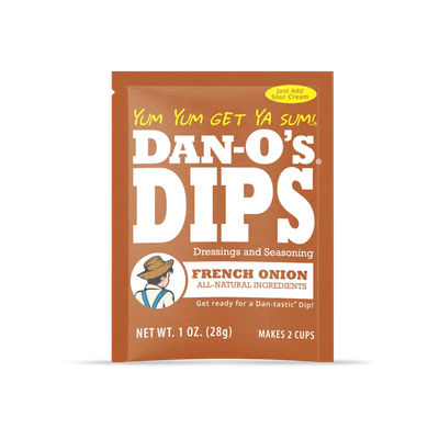 Dan-O's French Onion Dip Mix Packet 1 oz front view