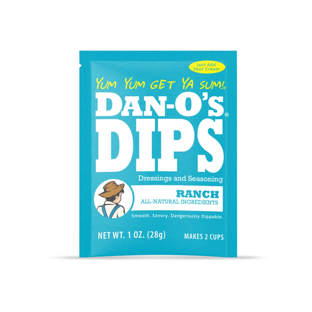 Dan-O's Ranch Dip Mix Packet 1 oz — bold all-natural ranch seasoning blend