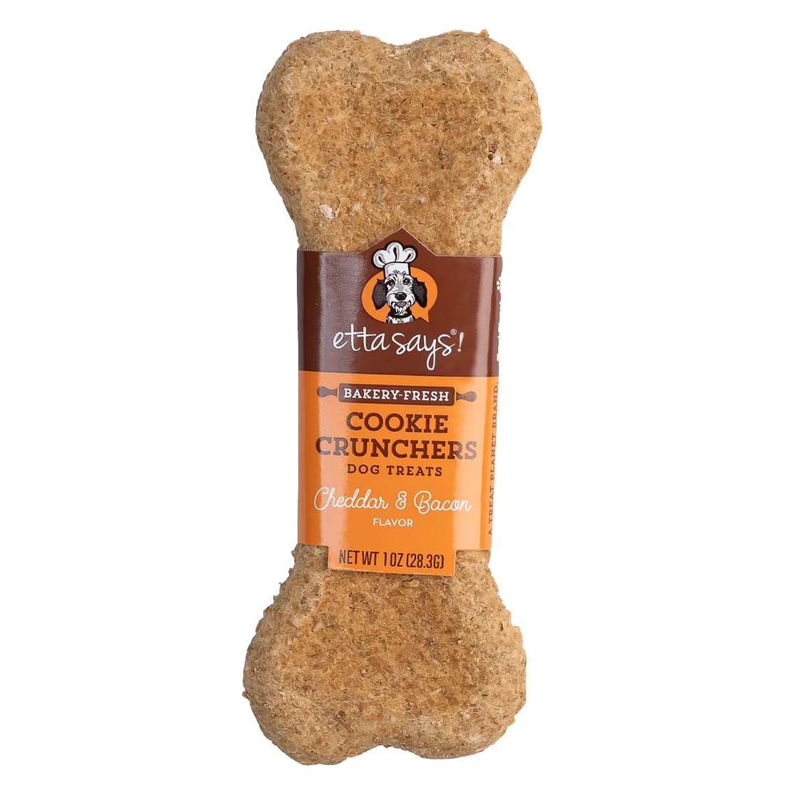 Etta Says! Cheddar &amp; Bacon Cookie Crunch 1 oz dog treat available at Liberty Farm Home &amp; Garden Galion OH