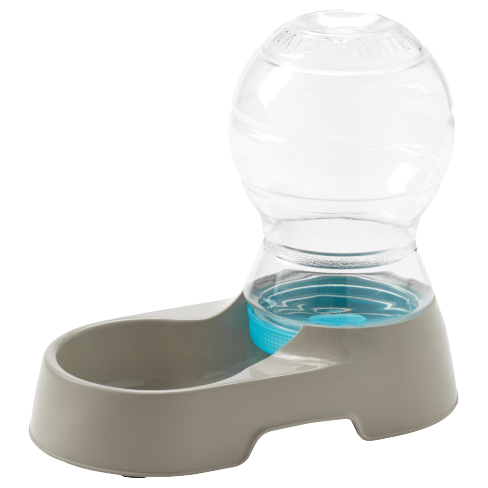 Moderna Water Bubble Jumbo 1-Gallon Gravity Pet Water Dispenser in Warm Grey | Liberty Farm, Home &amp; Garden, Galion Ohio