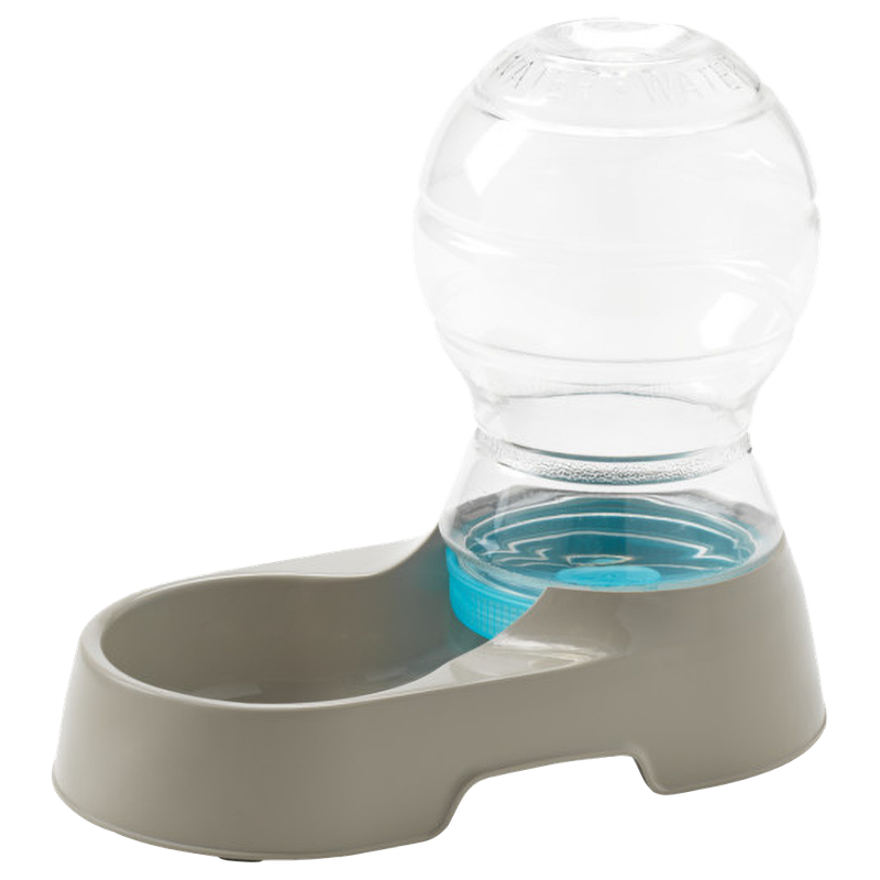 Moderna Water Bubble Jumbo 1-Gallon Gravity Pet Water Dispenser in Warm Grey | Liberty Farm, Home &amp; Garden, Galion Ohio