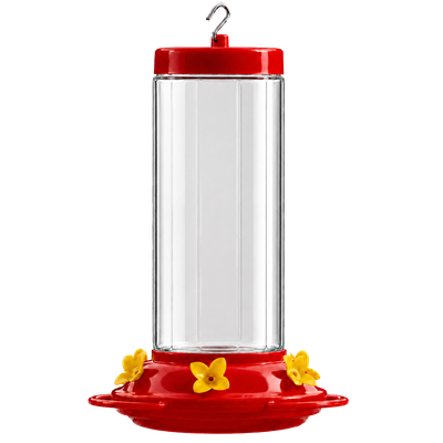 Audubon Glass Hummingbird Feeder (30 oz Capacity)