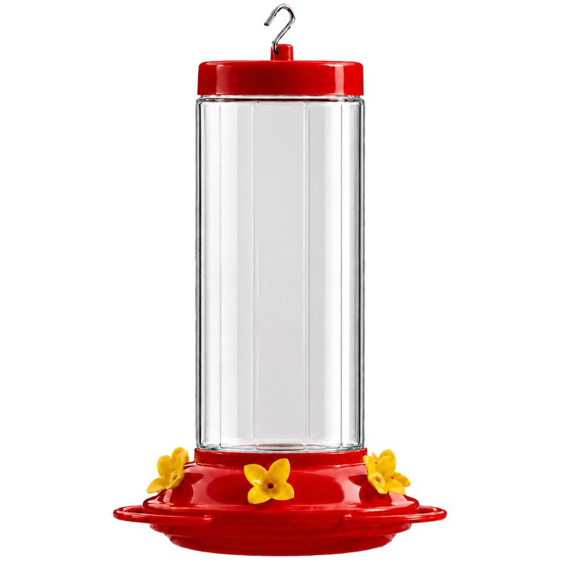 Audubon Glass Hummingbird Feeder (30 oz Capacity)