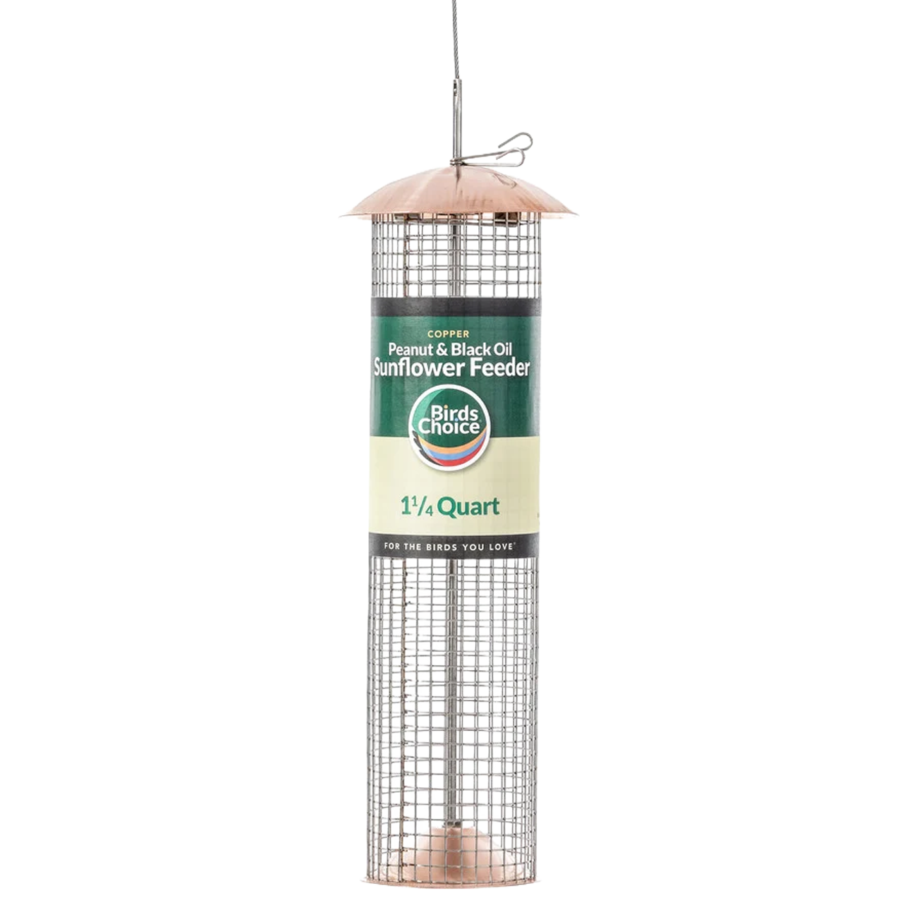 Bird's Choice Sunflower &amp; Peanut Feeder (1 lb Capacity)